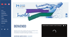 Desktop Screenshot of mediamaratonmalaga.com